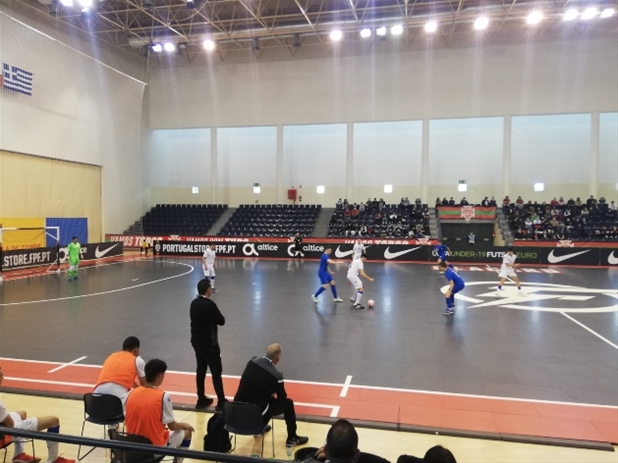 Εθνική Σάλας U19: Ελλάδα – Κύπρος 2-2