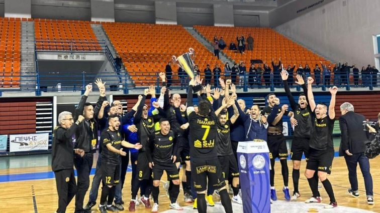 Η ΑΕΛ του Μιχαλίτση πρωταθλήτρια Futsal για πρώτη φορά στην ιστορία της